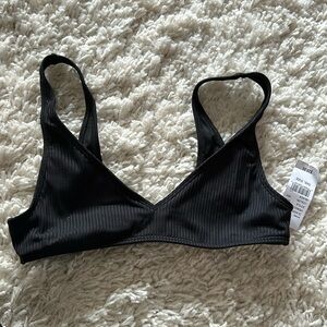 LA Hearts Black bikini top